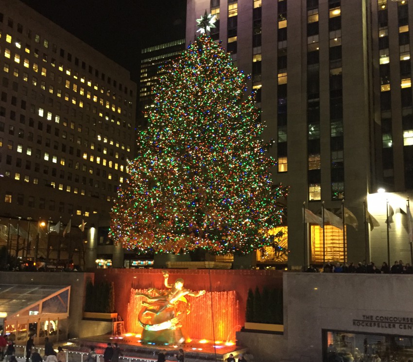 Rockefeller Plaza Christmas Tree