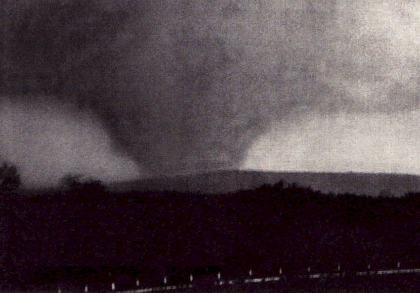 This photo was taken by Robert Resch from the intersection of Routes 9 and 20 on the southwest edge of Shrewsbury, Massachusetts.