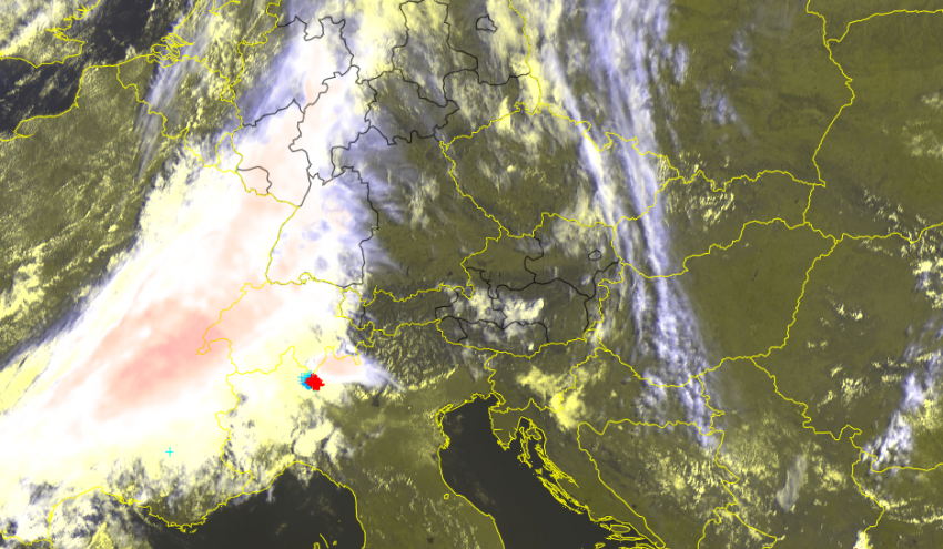Bild: EUMETSAT /UBIMET / nowcast