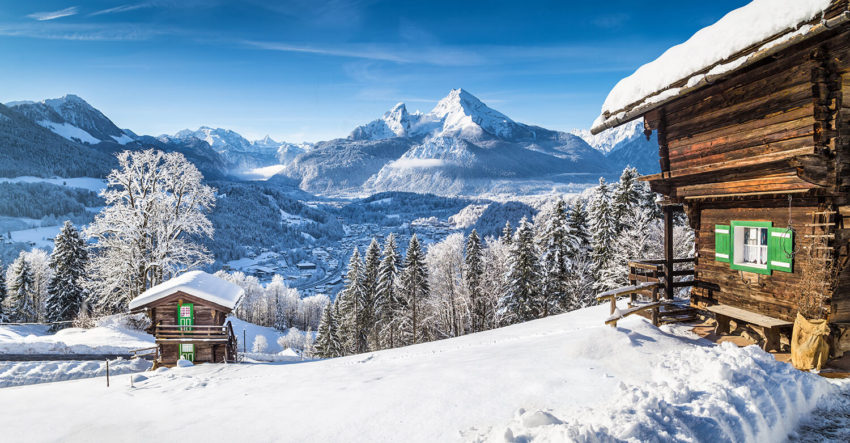 Auch in Mitteleuropa hat der Winter schon Einzug gehalten zum Beispiel in den Alpen. (c) Shutterstock/canadastock