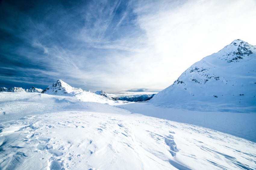 Schneebedeckte Berge