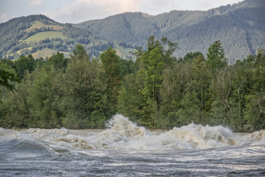 High water flooding