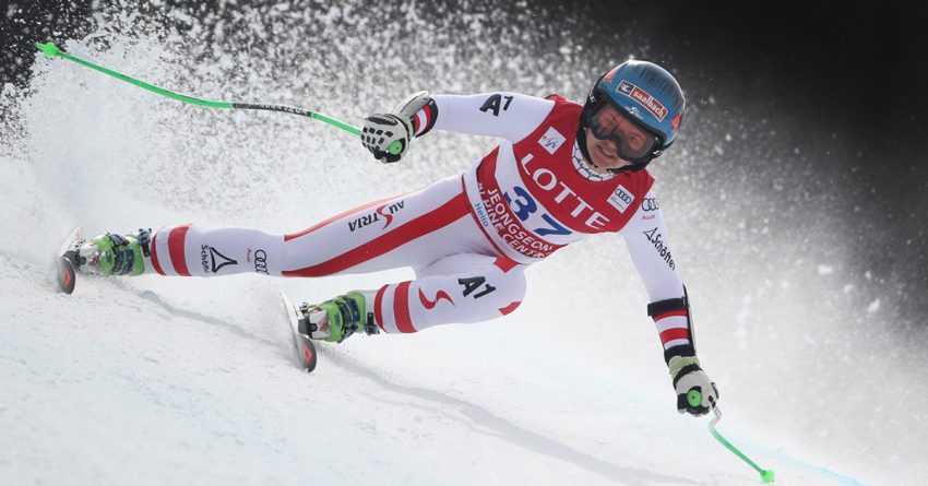 Die österreichische Ski-Rennläiferin Sabrina Maier