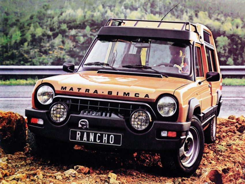 Das Auto Talbot Matra Simca Ranco © Talbot