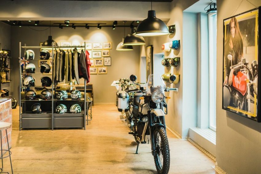 Betrieben wird der Royal Enfield Flagship Store Vienna von der Firma Hebart, das als ältestes Motorradhandelsunternehmen Wiens gilt.© Florian Schulte