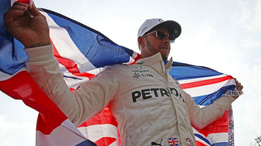 Lewis Hamilton gewinnt den Formel 1-WM-Titel zum vierten Mal. © GEPA